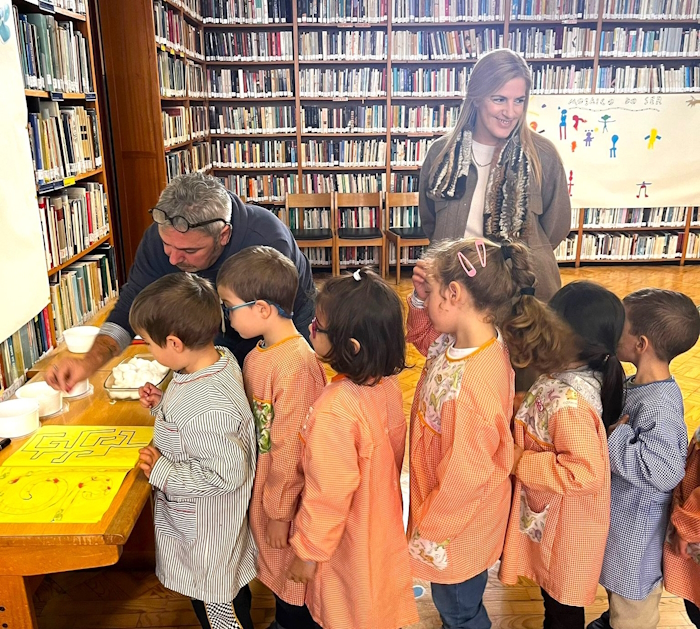 Laboratório criativo na Biblioteca Municipal 
