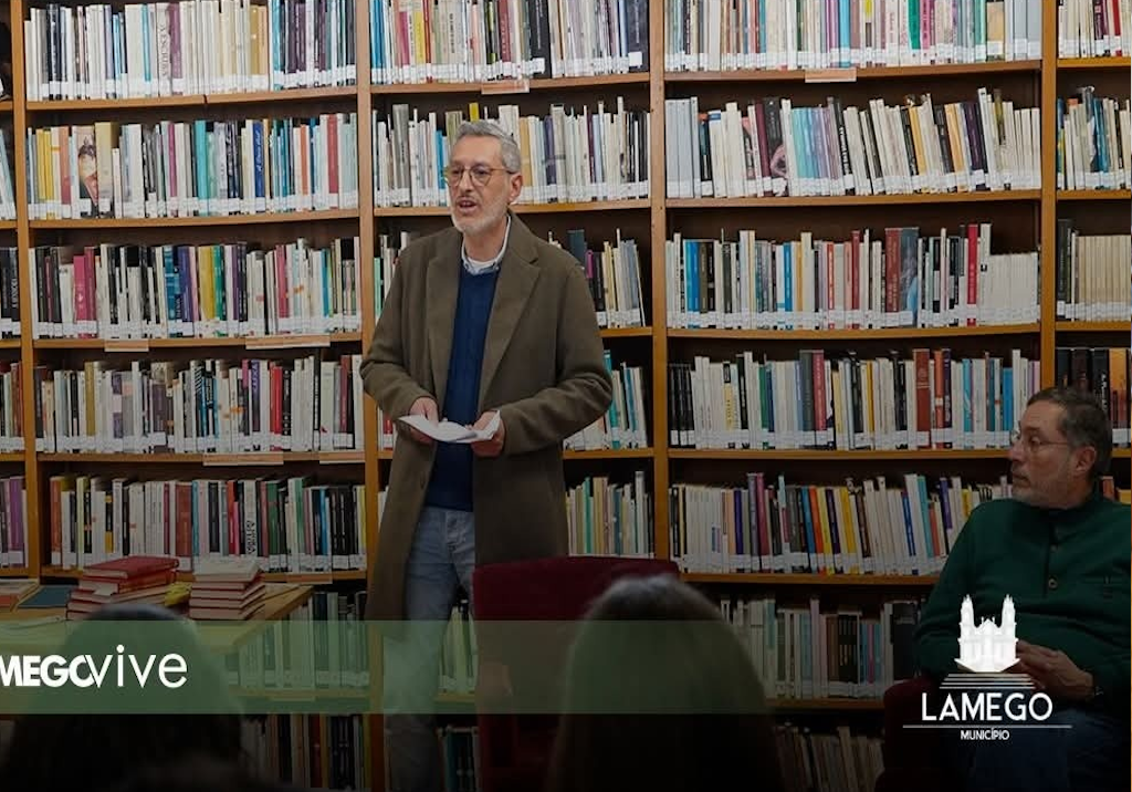 Guerra Junqueiro na Biblioteca de Lamego