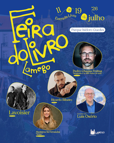 A Feira do Livro regressa a Lamego de 11 a 19 de julho.