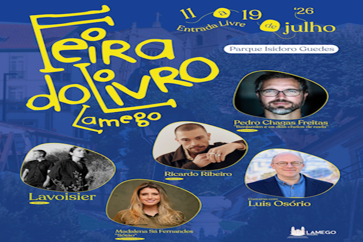 A Feira do Livro regressa a Lamego de 11 a 19 de julho.